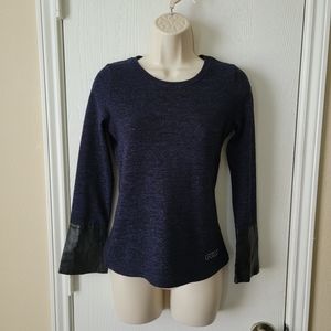 Guess Los Angeles Girl's Shimmer Bell Sleeve Top